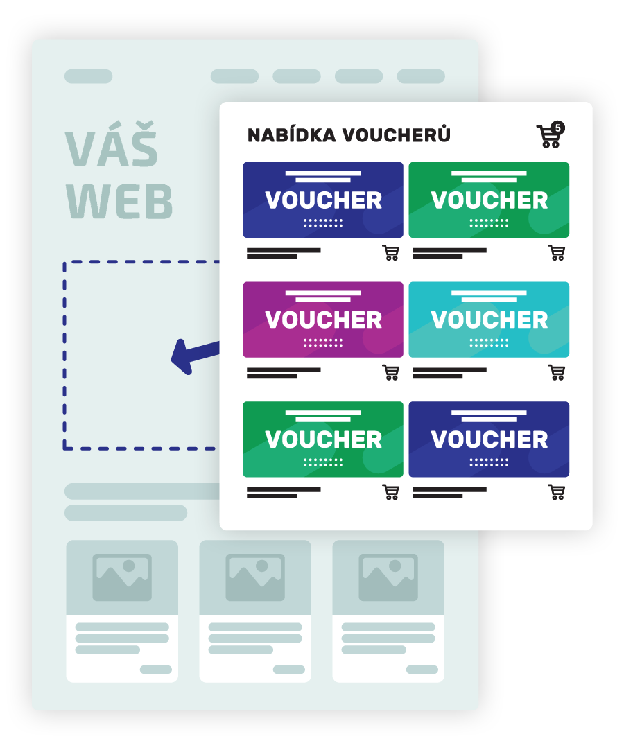 System pro vouchery na web 